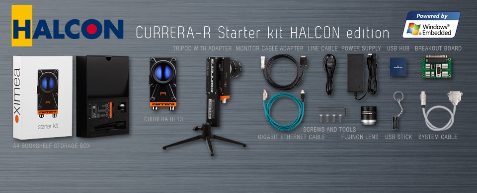 CURRERA-R Starter Kit HALCON edition