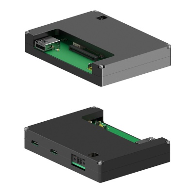 Thunderbolt 3 adapter to attach PCIe cameras to laptop