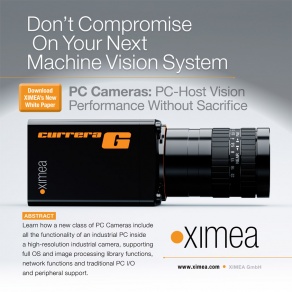 XIMEA's PC camera machine vision system - Whitepaper Download