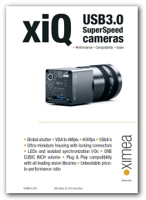 usb 3.0 industrial camera for machine vision - download the specifications
