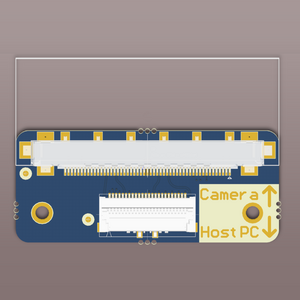 Adapter board from X2 flex to X4 flex for xiX cameras  - 4