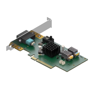 Host adapter with 1 port for PCIe Gen.3 x8 MTP cables - 2