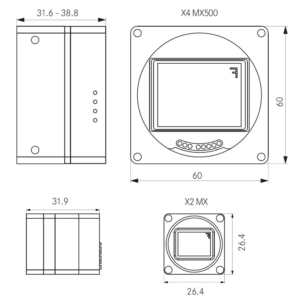 GSENSE2020 BSI sensor based Scientific grade camera with 4.1 Mpix