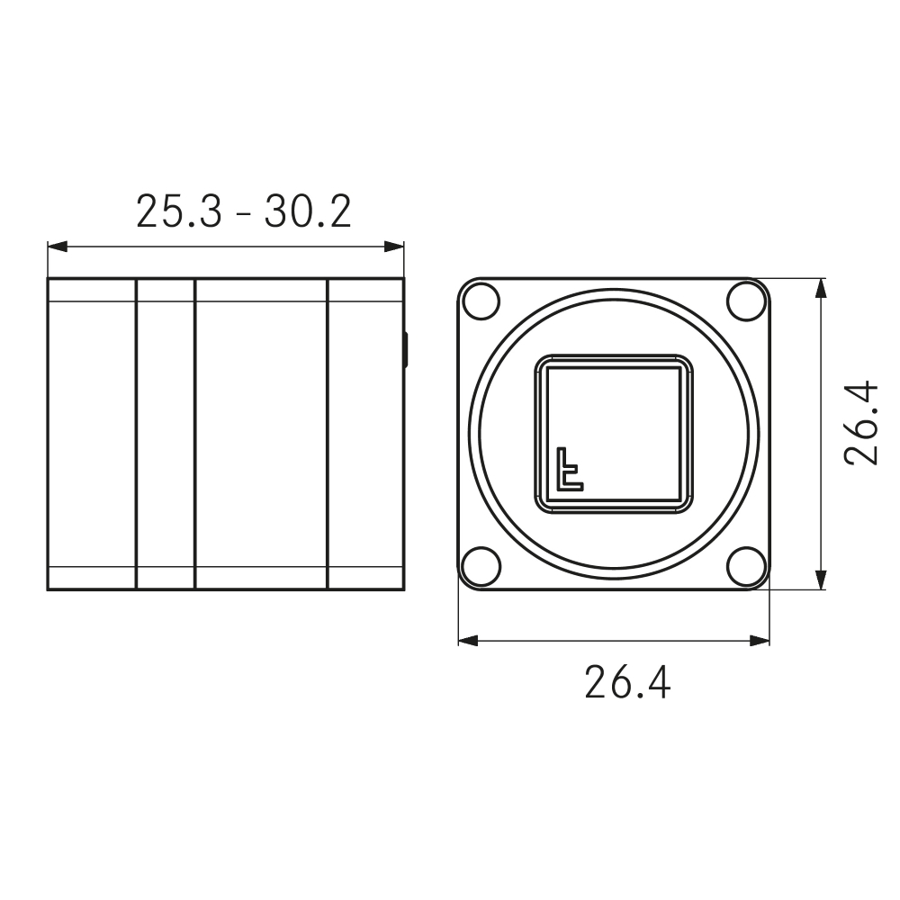 CMV2K-SSM4x4-RNIR sensor based Hyperspectral camera with 2.2 Mpix