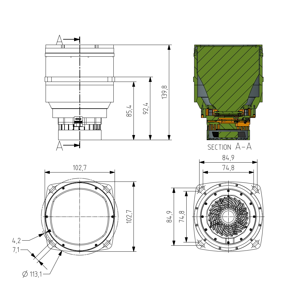 GMAX4651 sensor based X-ray camera with 51.2 Mpix Gpixel GMAX4651 sensor based X-ray camera with 51.2 Mpix Gpixel