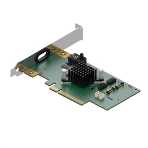 Host adapter with 2 ports for PCIe Gen.3 x4 Firefly cables - 2