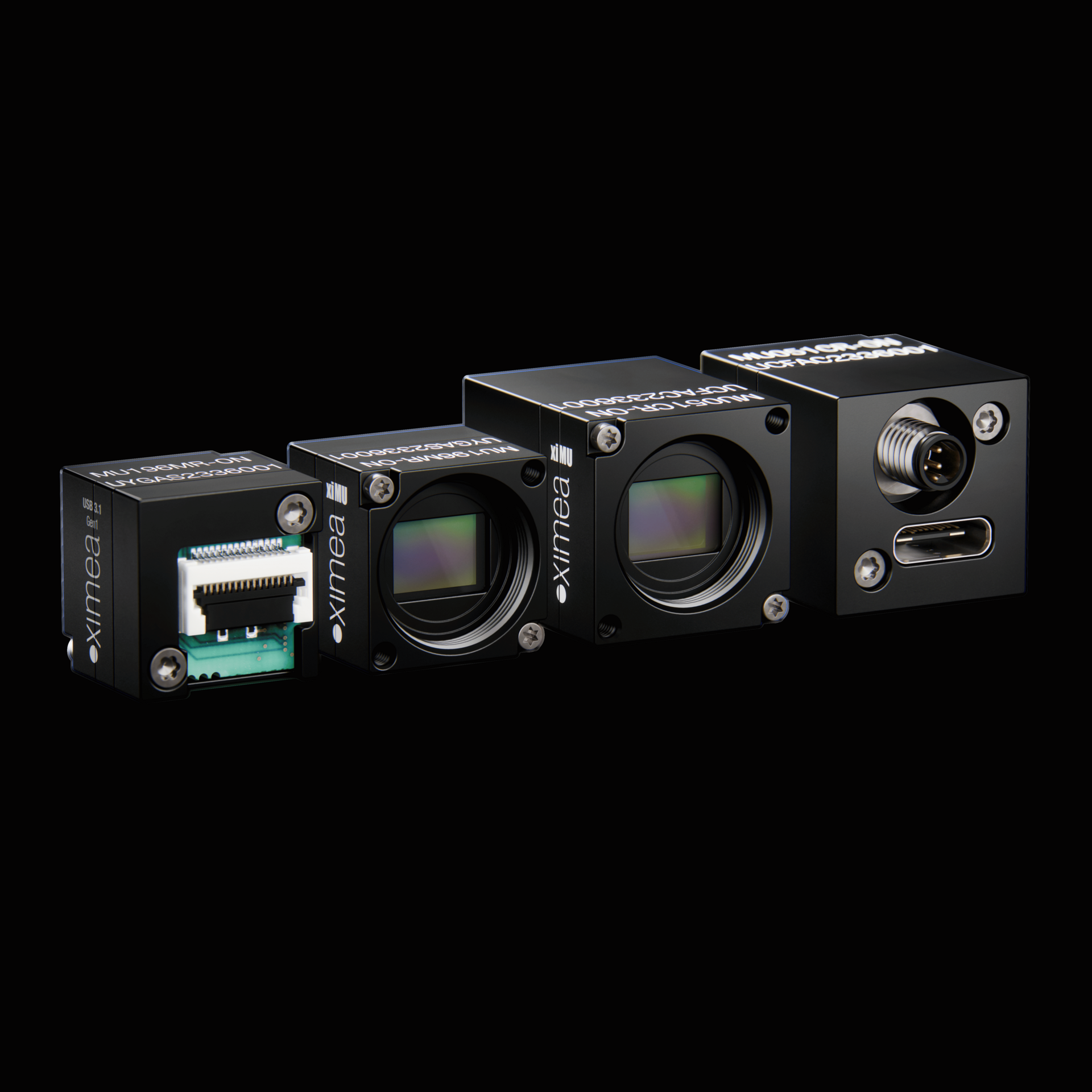 XIMEA xiMU subminiature USB3 cameras