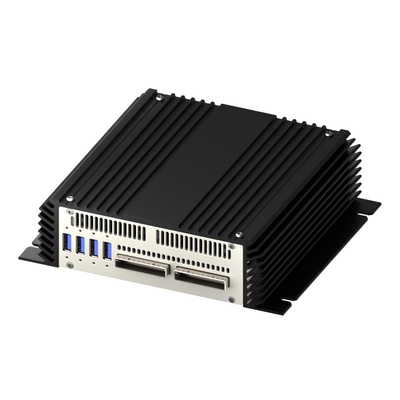 High performance compact industrial computer with 2 x iPass