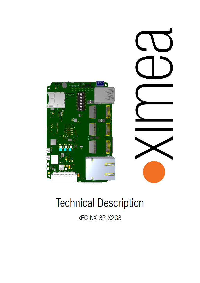 XIMEA - Carrier board for NVIDIA Jetson and cameras