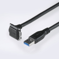 3 m USB 3.0 cable, angled