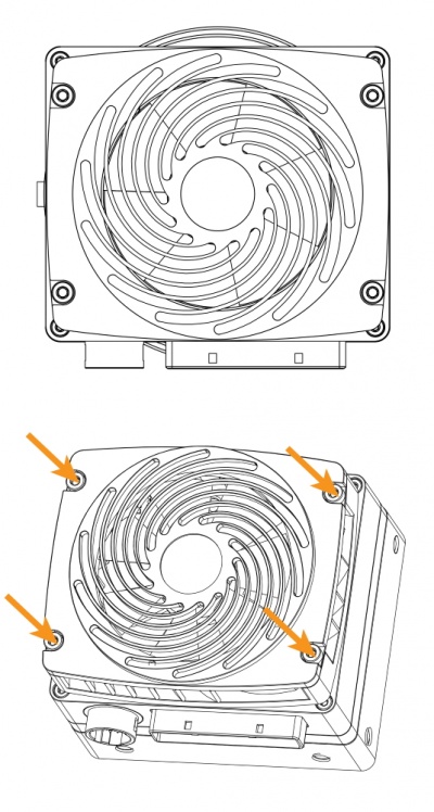 Fan module cooling