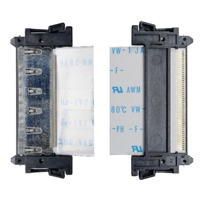 Flat ribbon flex cables x4 lanes