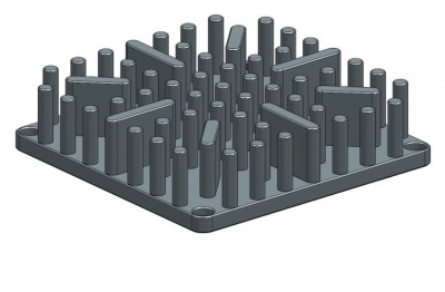 Heatsink for xiB camera line