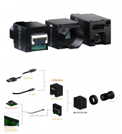 Smallest industrial USB3 color camera with 18 Mpix