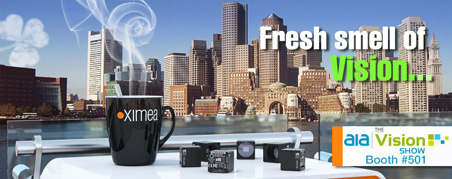 Boston Vision show 2014 XIMEA cameras USB3